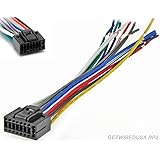 Amazon.com: Jensen Dual 16 pin wire harness: Automotive jensen vm9324 wire harness 