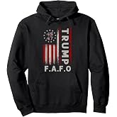 Funny American Flag Pullover Hoodie