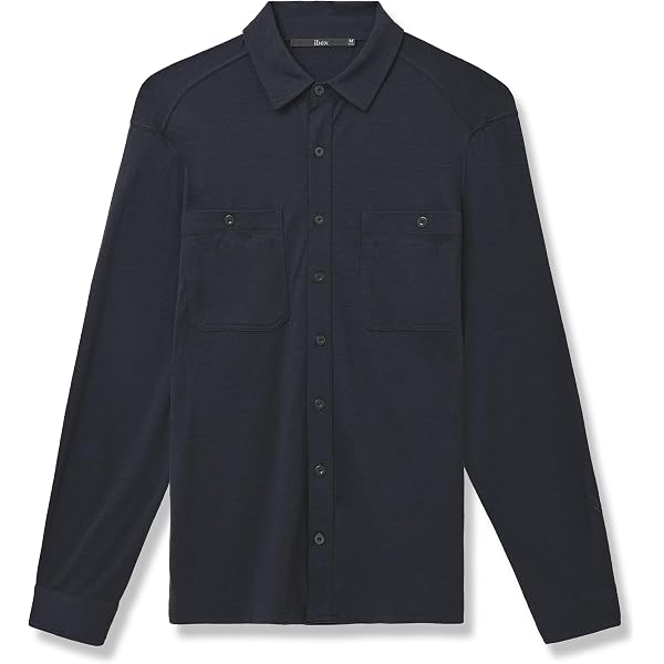 Ibex Merino Woolies Tech T-shirt à manches longues pour homme, Choccy