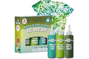 DOODLE HOG Olive, Teal, Green Tie Dye Kit, DIY Tie Dye Kit for Kids, Clothing Dye Supplies, Tie Dye Kits for Adults, 9 Full Bottles
