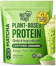 NUTRAPULSE Vegan Protein Powder – 20g Organic