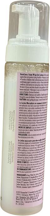 KeraCare Foam Wrap Set Lotion 8oz Heat Activated Hold Conditioning view 8