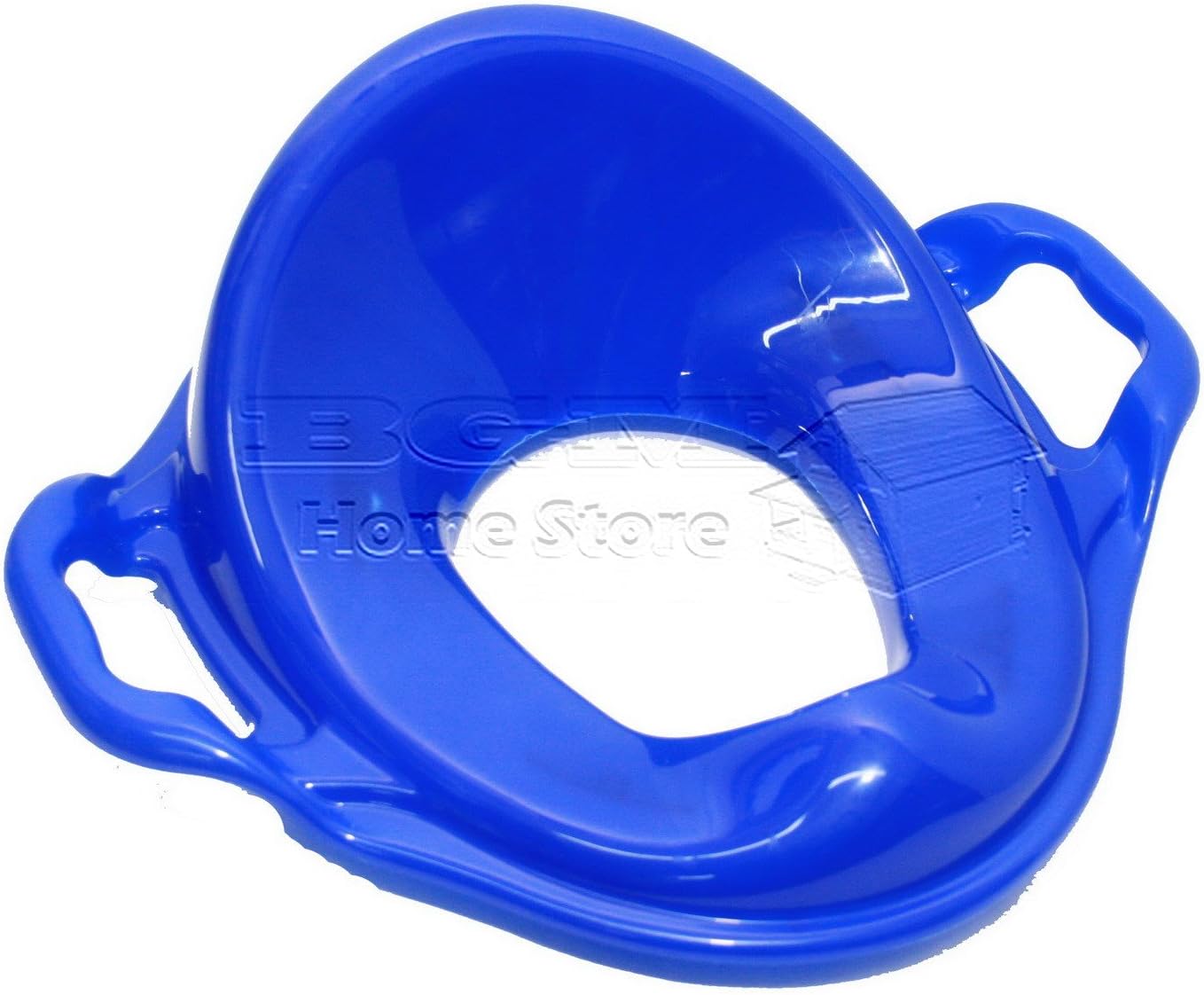 Dunya Plastik Dark Blue Baby Toddler Safety Potty Training Adaptor Toilet Seat With Handles