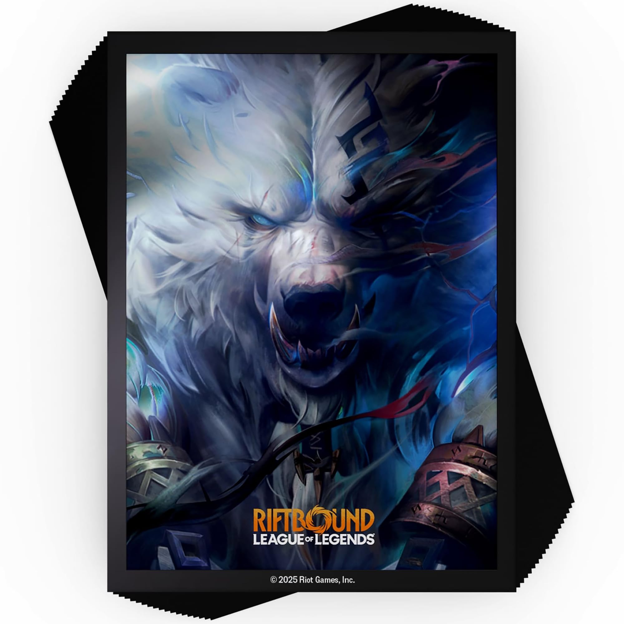 Riftbound TCG: League of Legends Volibear Art Standard Size Card Sleeves (100ct)