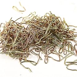 Metal Curtain Hooks, 58PCS Drapery Hook Pins 1.2