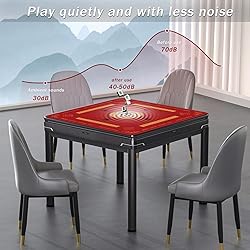 2F22E Mahjong Mat with Rules Card, Noise Reduction