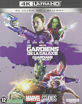 Gardiens De La Galaxie 2d 4k Ultra Hd Blu Ray Amazon Fr Chris Pratt Zoe Saldana Stan Lee Dave Bautista Lee Pace Michael Rooker Karen Gillan Djimon Hounsou John C Reilly Glenn Close