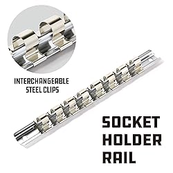 Powerbuilt Hex Bit Socket Set, 8 Piece, 3/8 Inch