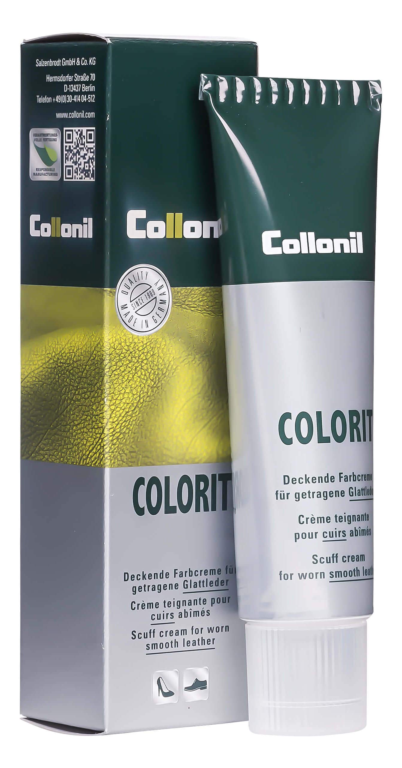 Collonil Unisex - Adult Shoe Polish Smooth Leather White Size: Unisize