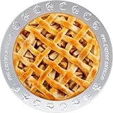 1 Pack Pie Crust Shield for Baking, Aluminum Pie Crust Protectors for Edge | Fits 9.5 Inch to 10.5 Inch Pie Plates, Non-Stick Aluminum, Ideal for Thanksgiving Christmas Home Kitchen Bakers