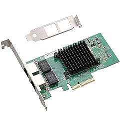 Dual-Port PCIe x4 Gigabit Network Card with Intel