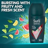Sure Men Antiperspirant Roll On 72H Sweat Odour Protection Ultra Fresh 50ml view 4