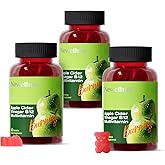 NEWELLME ACV Gummies with The Mother & B12 – Sugar-Free, Great-Tasting Vegan Gummies for Digestion, Metabolism & Daily Energy Support, 180 Count