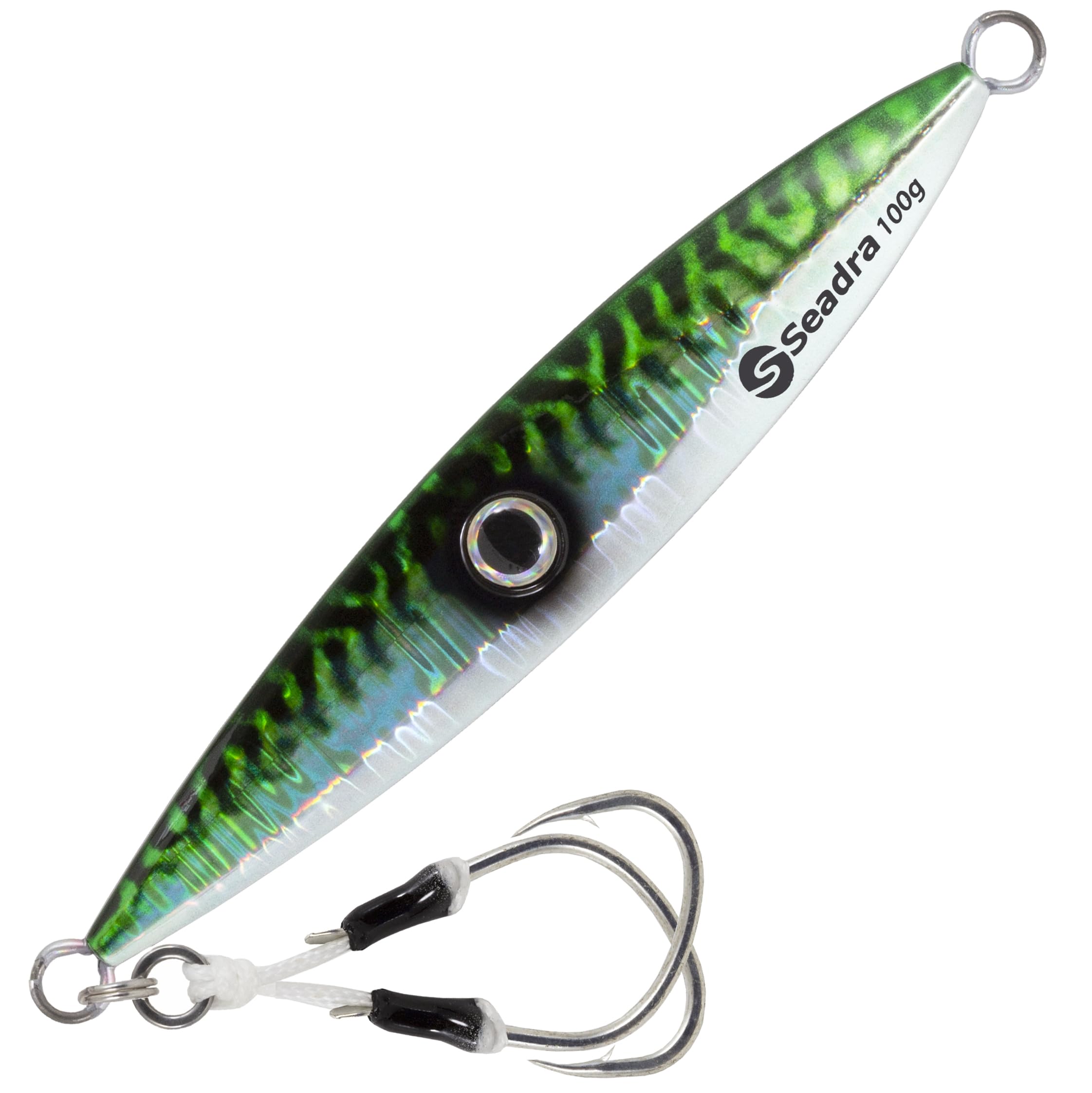 Seadra Strike Eye Slow Jig (Green Mack, 200gm)