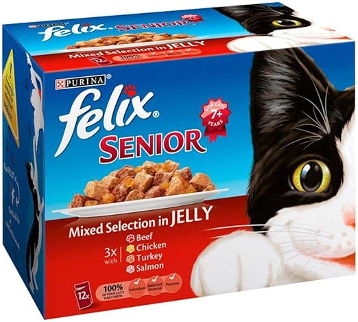 felix cat food 40 pouches