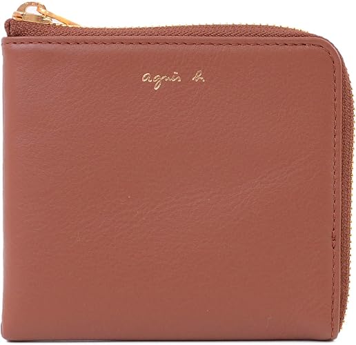 Amazon 名入れ可 アニエスベー ボヤージュ Agnes B Voyage レザー ウォレット 本革 コインケース 財布 小銭入れ Aw11c 03 ショップバッグ付 小銭入れ