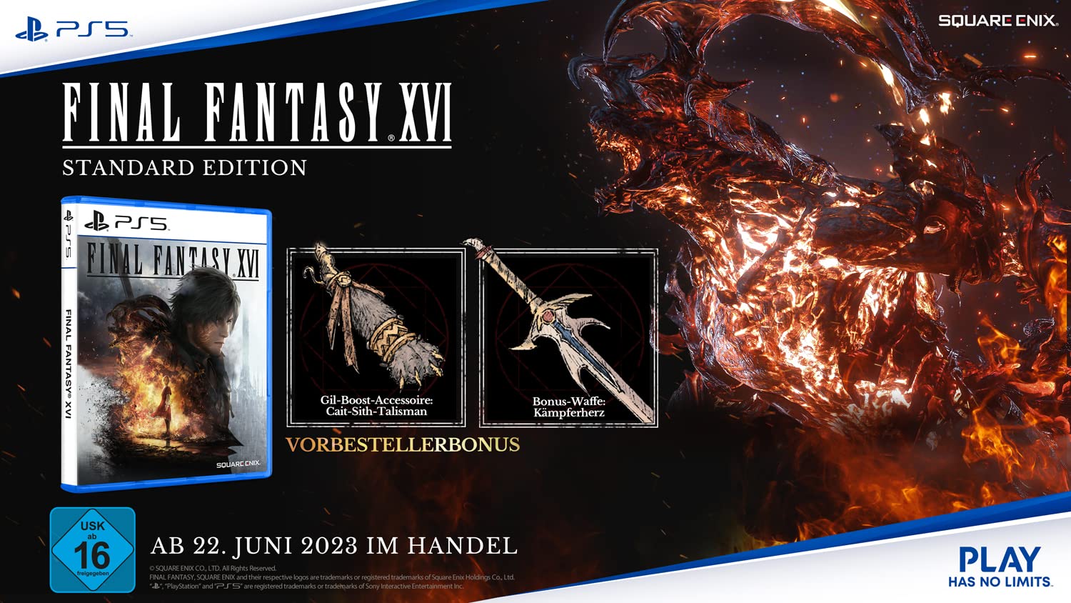 Final Fantasy XVI - Steelbook Edition [Amazon Exklusive] (PlayStation 5) 2