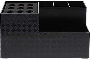 minkissy Scissor Holder for Hairdressers Shear Organizer Scissors Holder Box Hair Cutting Organizer Case Hairdressing Tool for Scissors Combs Clips for Barber Salon