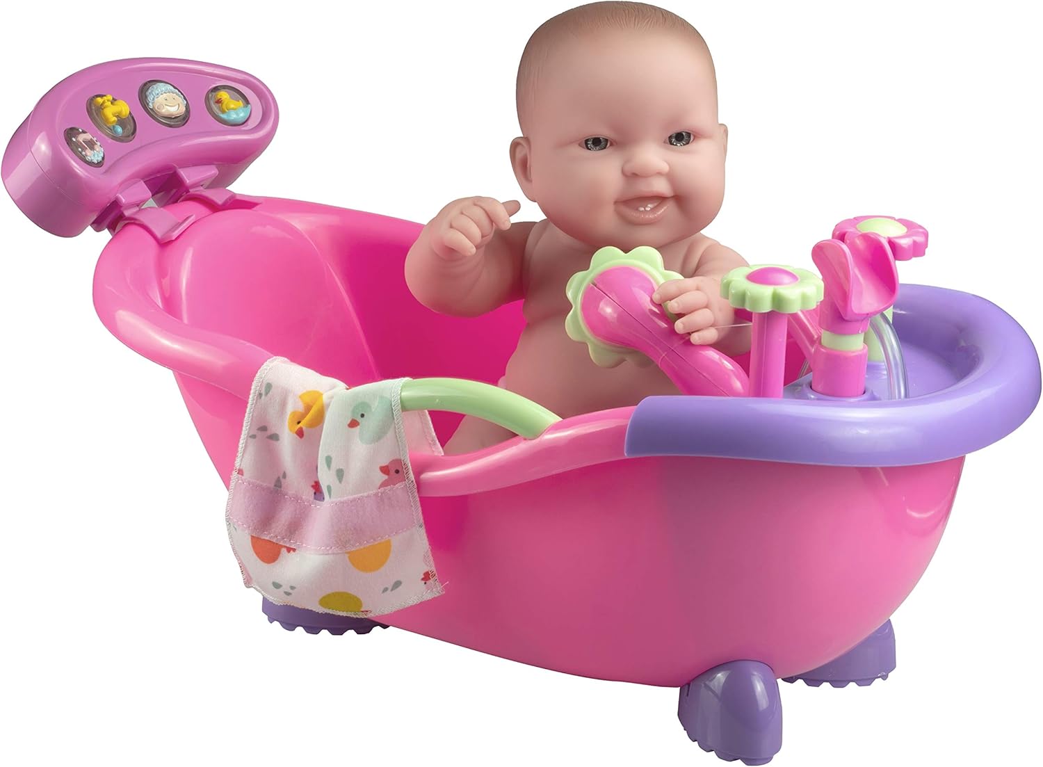 jc toys baby doll bathtub