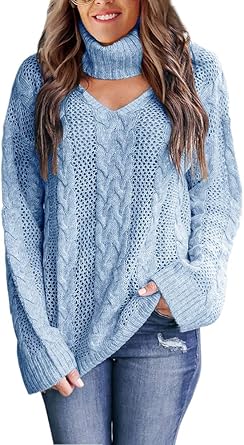 V neck turtleneck Clearance