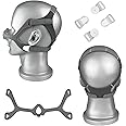 2 Packs Wisp CPAP Mask Headgear with Frame and Clips Compatible with Respironics Wisp Nasal CPAP/BiPAP Mask Size Standard – Gray