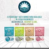 Elysium Spa Rose Bath Bombs 3 x 50g | Relaxing Scented Bathing Fizzers view 2