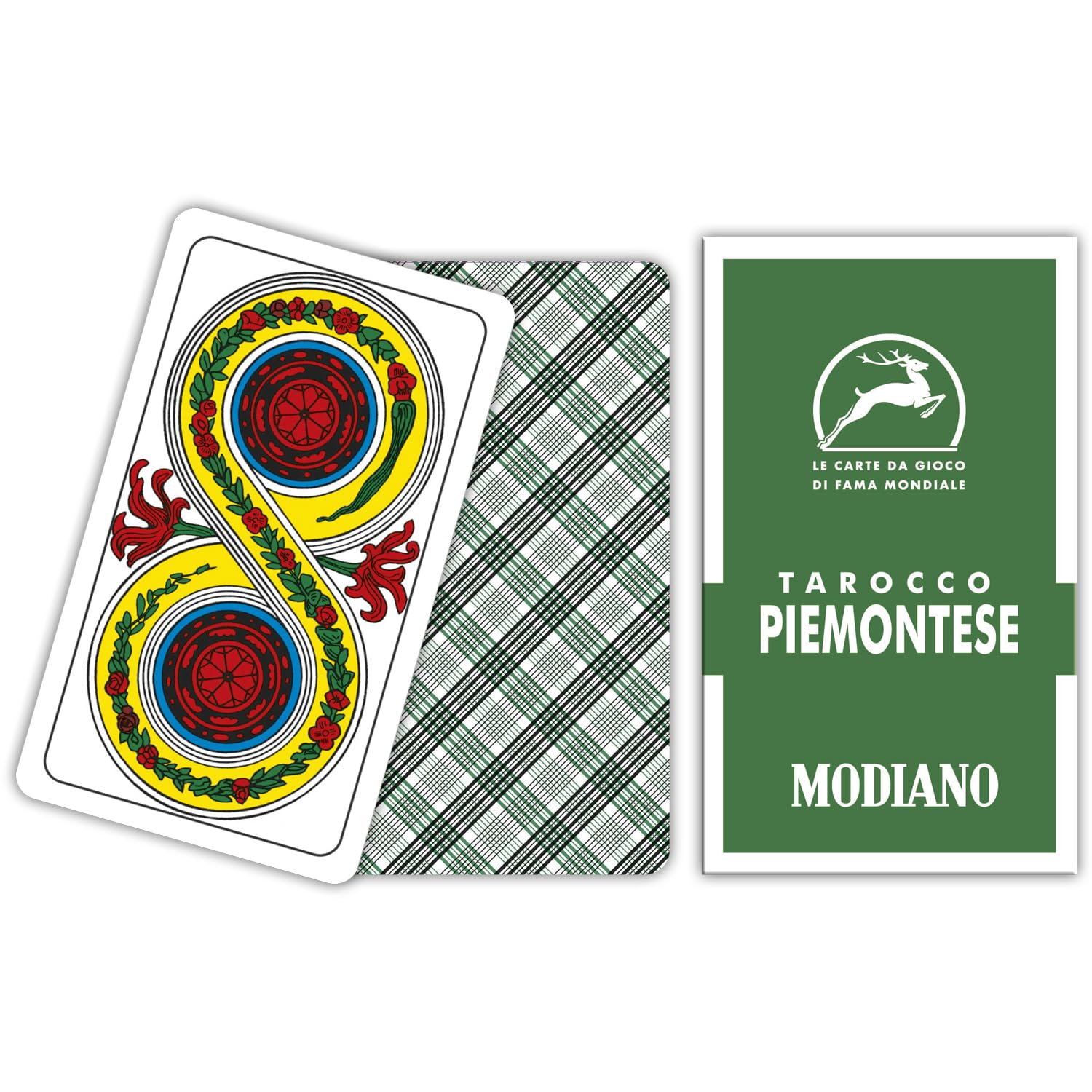 Modiano Piedmontese Green Tarot
