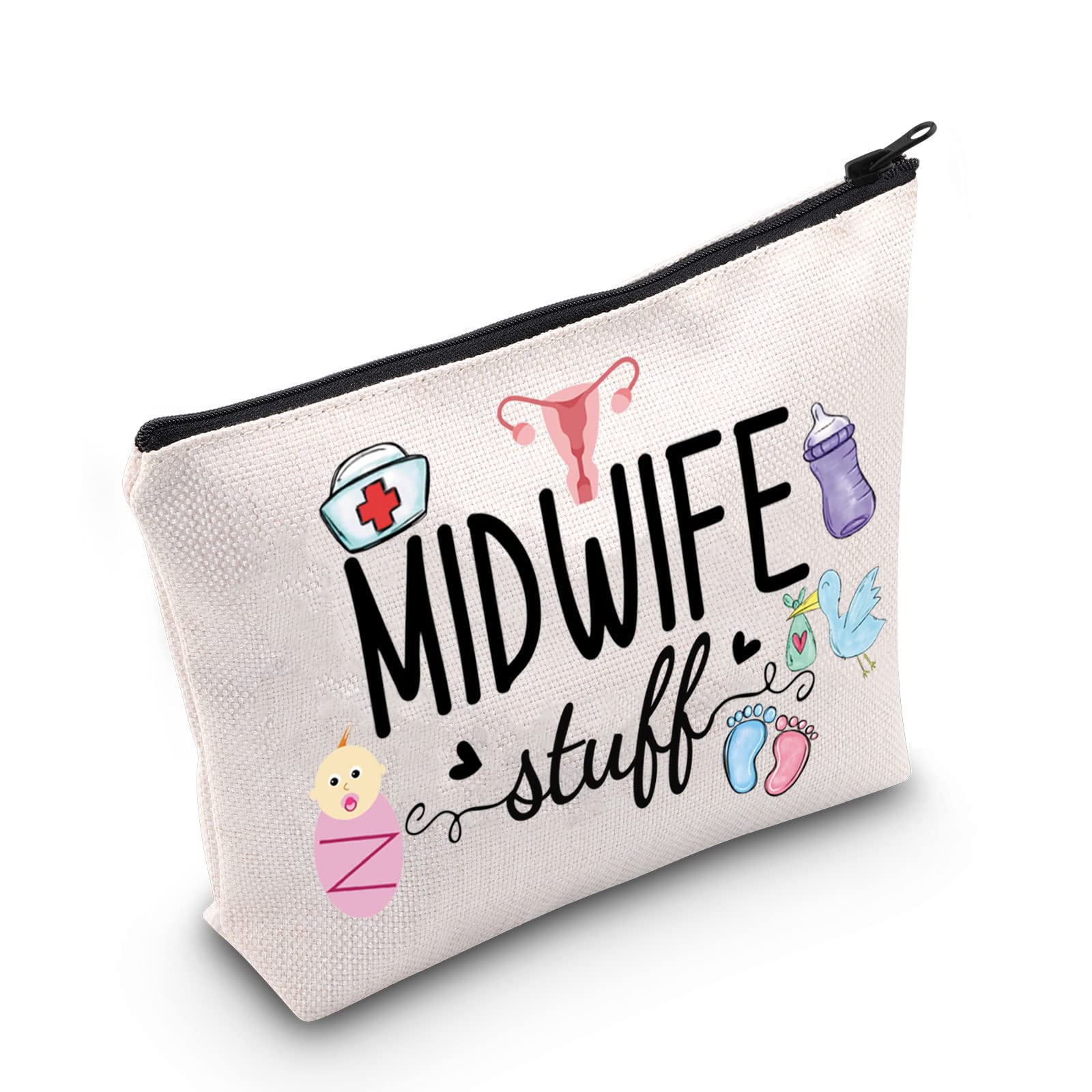 Trainee Midwife Gift Future Midwife Gift Midwife Stuff Cosmetic Bag Midwife Thank You Gift (Midwife Stuff UK)