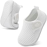 FEETCITY Toddler Walking Shoes Slip On Toddler Shoes Boys Girls Kids Sports Sneakers Casual School Shoes Barefoot Shoes