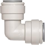 John Guest 1/2" Equal Elbow Tube OD Push-to-Connect Acetal Copolymer Fitting view 2