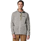 Columbia Men's Sweater Weather Full Zip, Dark Stone Heather, 4X Big