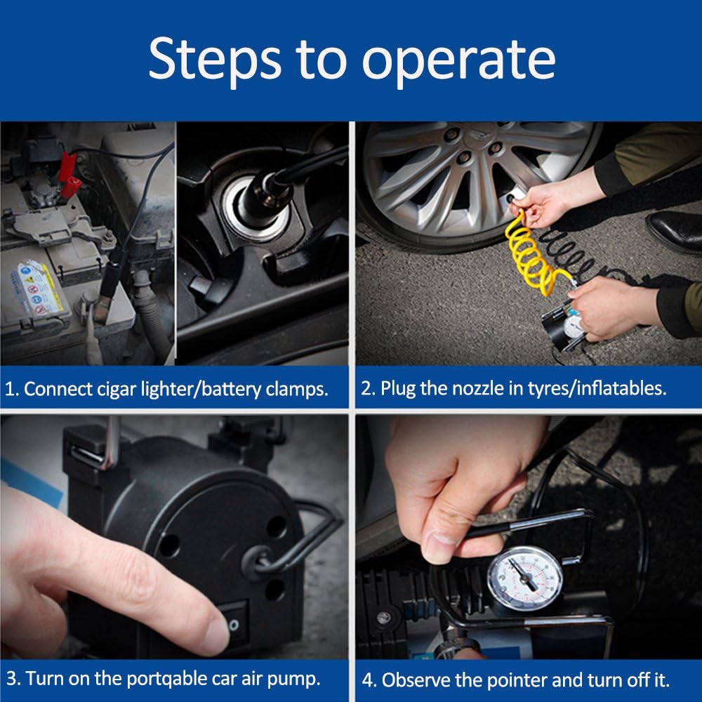 inflating bike tires with air compressor