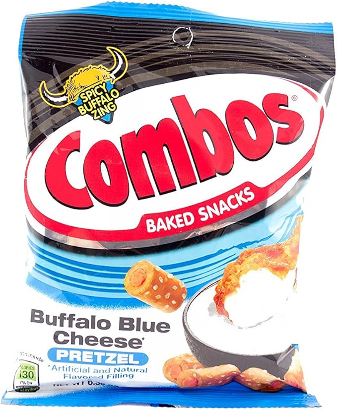 Combos Buffalo Blue Cheese Pretzel 6 3 Oz 179g Amazon Co Uk