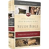 NKJV, Cultural Backgrounds Study Bible, Hardcover, Red Letter: Bringing to Life the Ancient World of Scripture