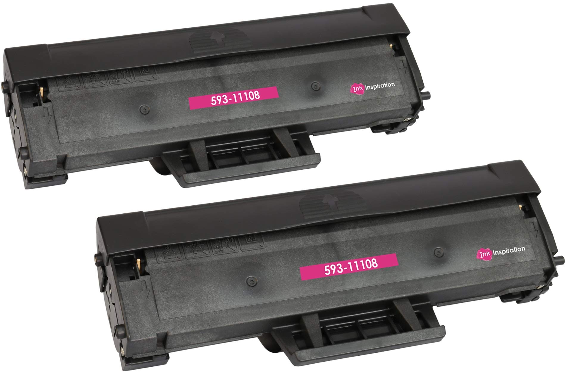 Ink Inspiration 2 Compatible Laser Toner Cartridges for Dell B1160, B1160W, B1163W, B1165NFW | 593-11108 HF44N 1,500 Pages