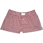 Women's Y2k Pajamas Shorts Cute Plaid Pj Short Pants Flannel Lounge Sleep Shorts Bottoms Elastic Waist Baggy Boxers