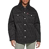Levi's Womens Diamond Quilted Lightweight Shirt Jacket
