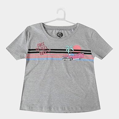 blusa tropical feminina