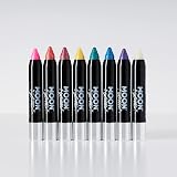 Moon Glitter Iridescent Glitter Paint Stick Face Body Crayon Makeup Blue 3.5g view 3