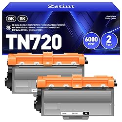 TN720 Toner Cartridge Black 2-Pack Replacement for