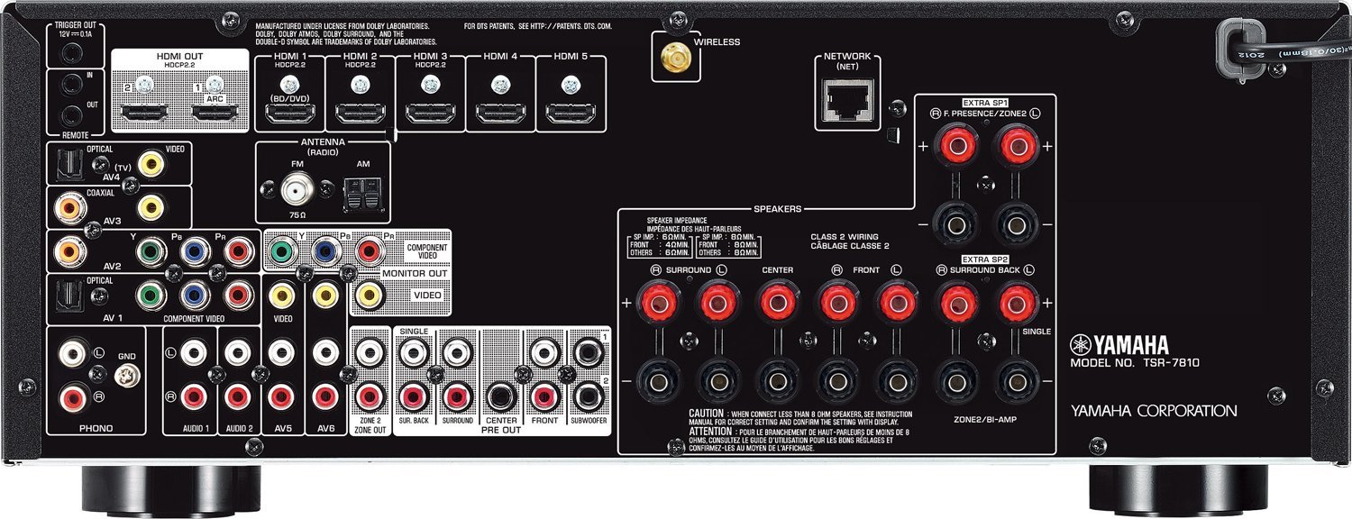 yamaha tsr-7810 review