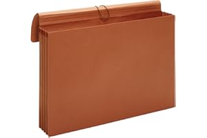 Pendaflex File Folder, Expanding Wallet, Tabloid Size 12" x 18", 3.5-Inch Expansion, Holds 700 Sheets, Elastic Cord Closure, 