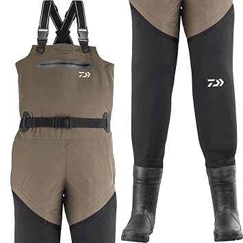 Daiwa Neopren Wathose mit Stiefel AA 3x 46/47 atmungsaktiv