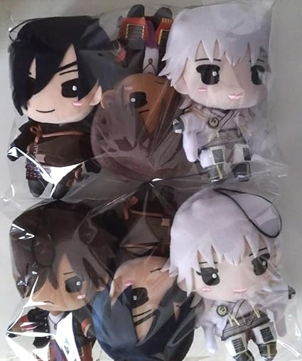 Amazon 即決 刀剣乱舞 とうらぶ ぬいっこぬいぐるみ 伊達組 ６体セット 鶴丸国永 大倶利伽羅 燭台切光忠 アニメ 萌えグッズ 通販