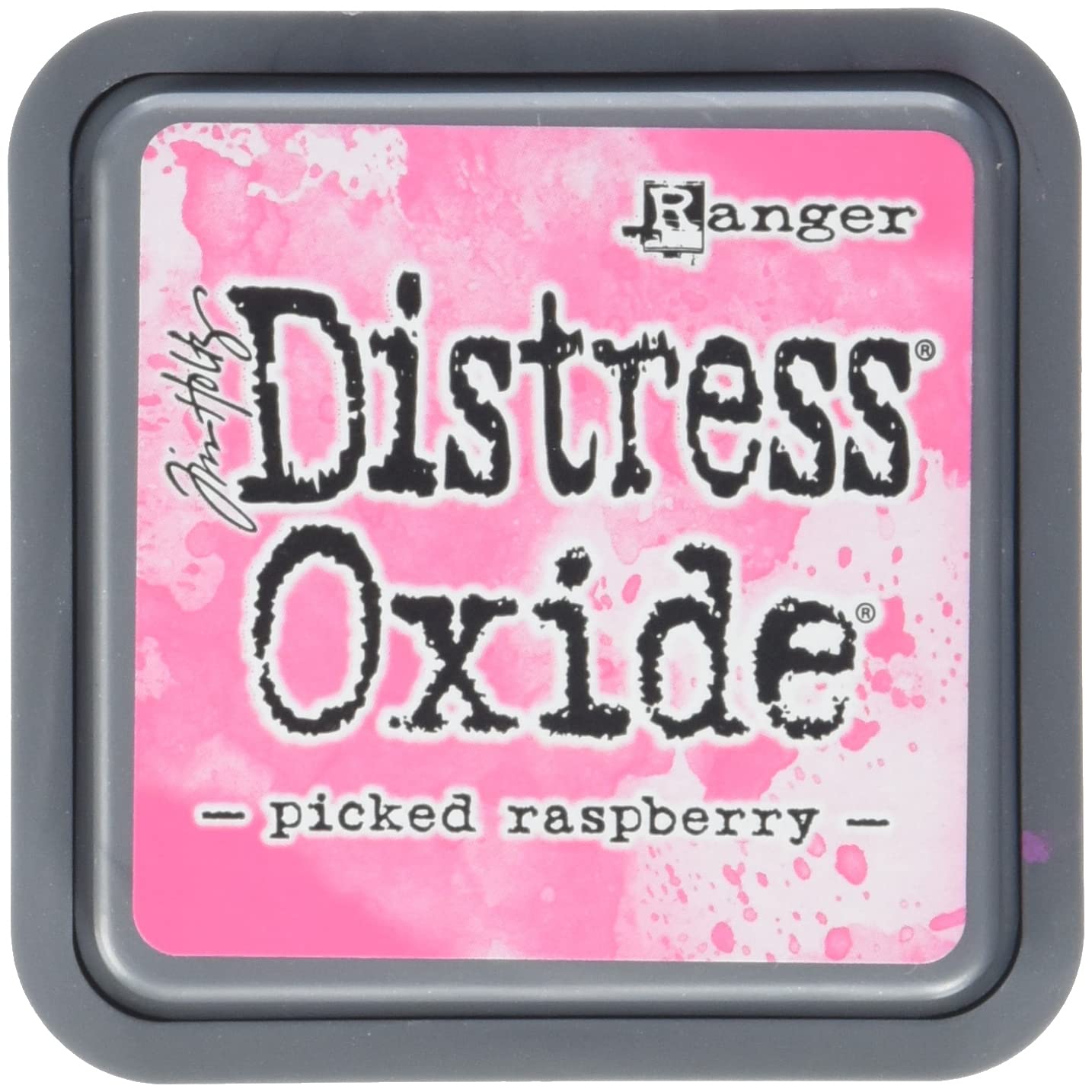 Ranger Tim Holtz TDO56126 Distress Oxide Pad-Picked Raspberry, Synthetic Material, Pink, 7.5 x 7.5 x 1.9 cm