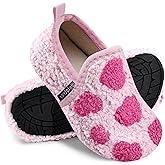 WateLves Kids Toddler Slippers Boys Girls House Shoes Slip on Sock Slippers Lightweight Winter Indoor Outdoor Walking Shoes