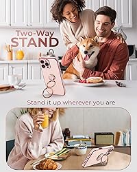 XYZ for iPhone 16 Pro Case with Stand, Phone Case