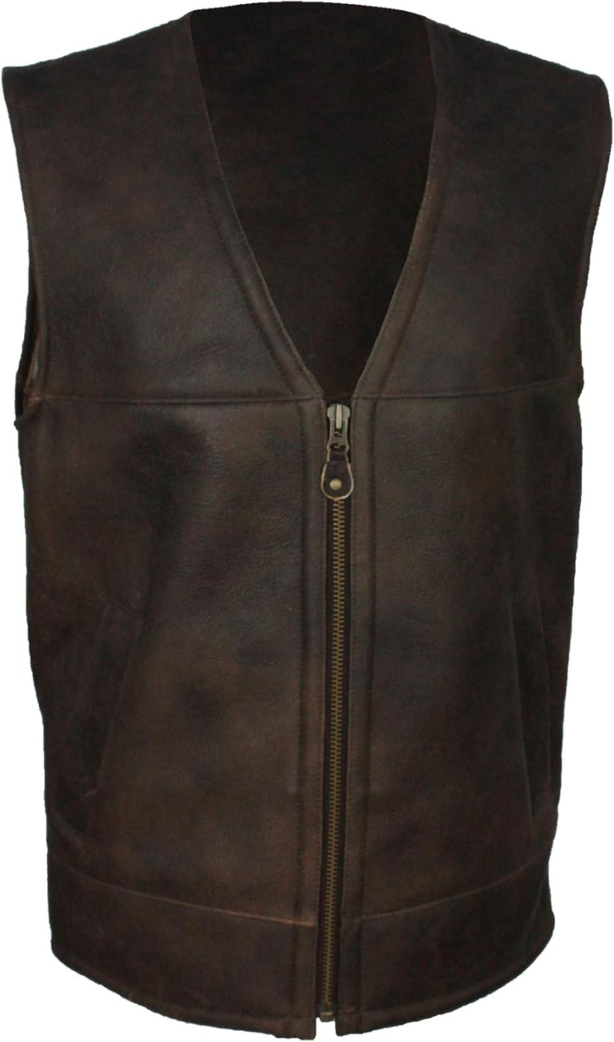 Eastern Counties Leather Mens Giles Sheepskin Gilet Amazon.co.uk Clothing