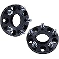 (2) 1" Hubcentric Wheel Spacers 5x5 Fits Jeep Wrangler JL Gladiator JT Grand Cherokee Fits Dodge Durango