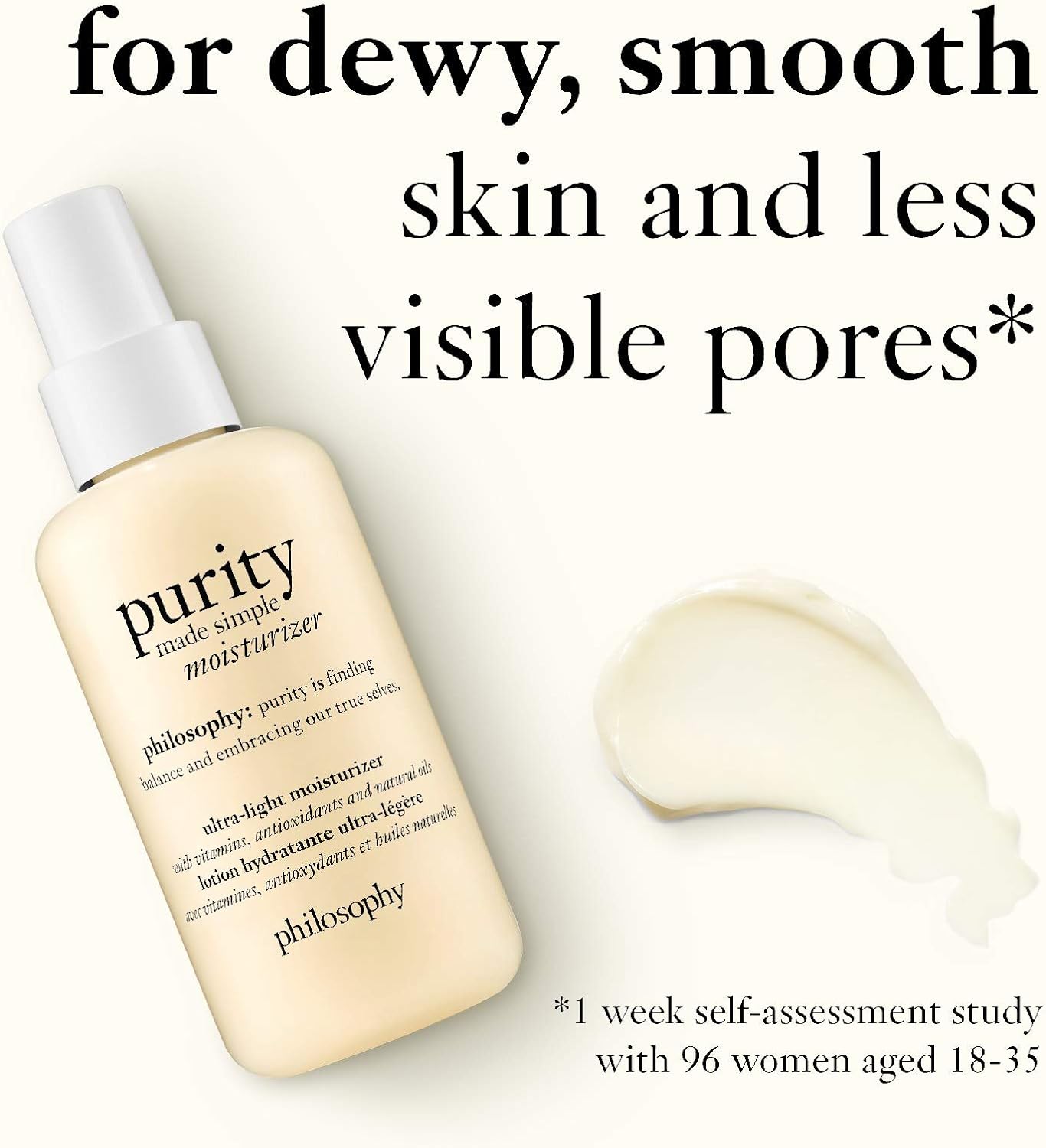 philosophy purity moisturiser 141ml | ultra-light face cream | 24-hour hydration - Image 4